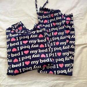 I ❤️ my bed pj set